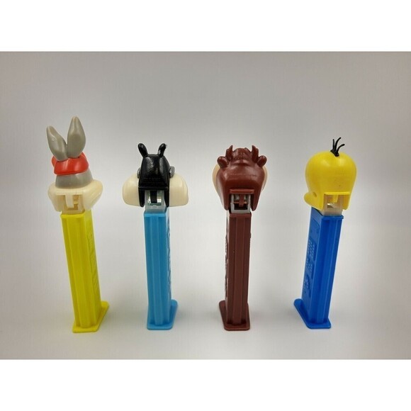 Vintage Looney Tunes Sylvester Cat Bugs Bunny Tweety Taz....PEZ Dispensers - Picture 3 of 6